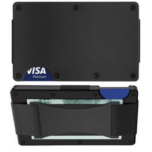 D7 Black RFID Blocking Wallet Strap 1