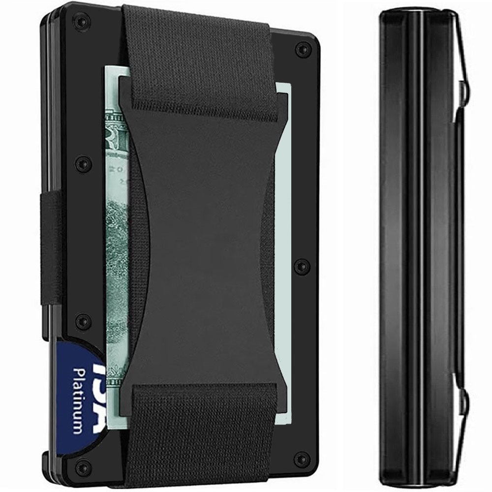 D7 Black RFID Blocking Wallet Strap 1 5